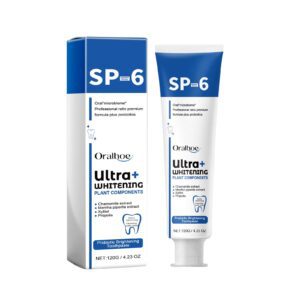 Oralhoe Probiotic Toothpaste - Teeth Whitening, Stain Removal, Gum Care