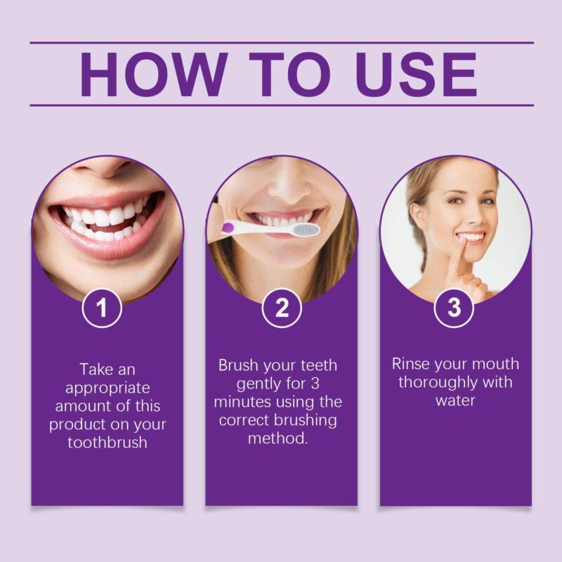 Yellow Removing Toothpaste - Mild Ingredients, Stain Removal & Enamel Protection, Dental Care - Image 6