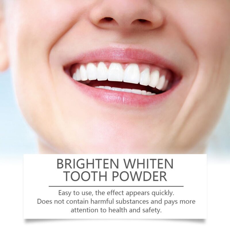 Teeth Whitening Powder - Yellow Stain Removal, Fresh Breath & Daily Care, Cleaning Powder - Image 3