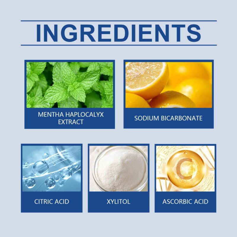 Teeth Whitening Powder - Yellow Stain Removal, Fresh Breath & Daily Care, Cleaning Powder - Image 5
