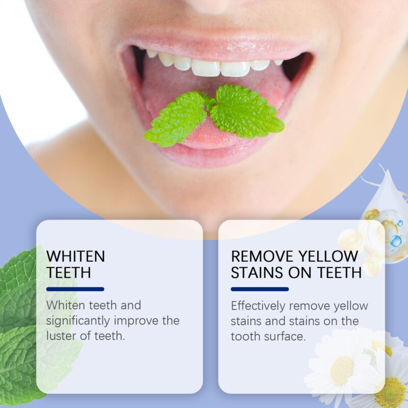 Cleaning Toothpaste - Gentle Odor/Dirt Removal, Daily Hygiene & Teeth Care, Toothpaste - Image 4