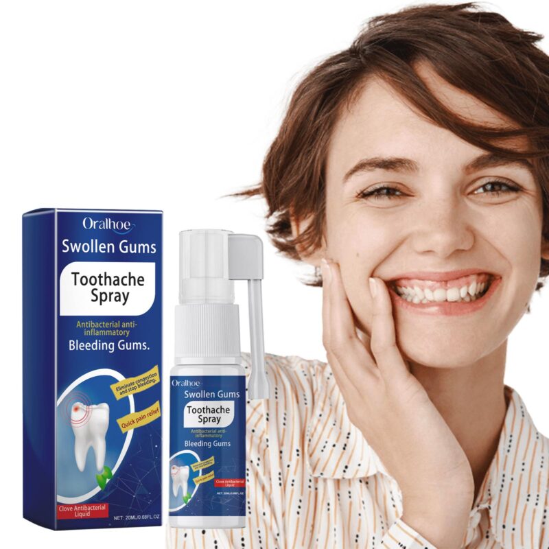 Toothache Relief Spray - Gum Swelling Pain Care, Oral Discomfort Relief & Dental Support, Spray - Image 2