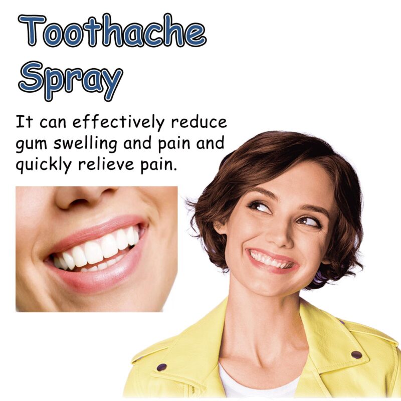 Toothache Relief Spray - Gum Swelling Pain Care, Oral Discomfort Relief & Dental Support, Spray - Image 4