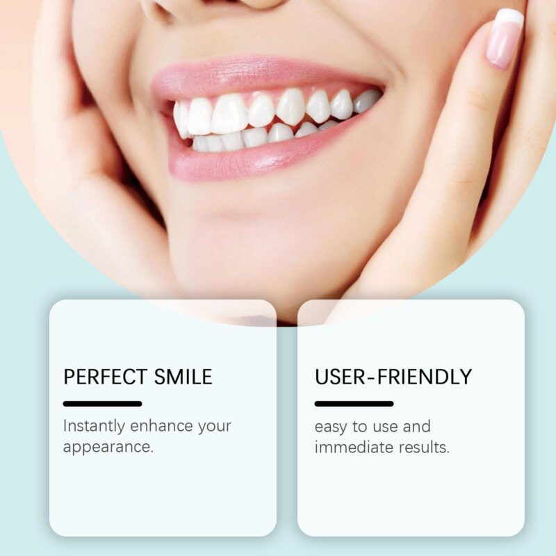 Cosmetic Denture Set - Smile Appearance Enhancement, Comfort Material & Dental Beauty, Kit - Image 3