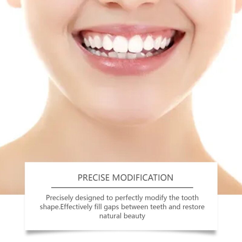 Adult Cosmetic Dentures - Small Defect Coverage, Smile Improvement & Teeth Braces, Denture Set - Image 4