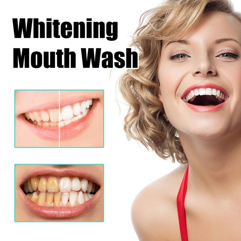 Whitening Mouthwash - Teeth Shine, Gum Care & Fresh Breath, Daily Oral Hygiene - Image 3