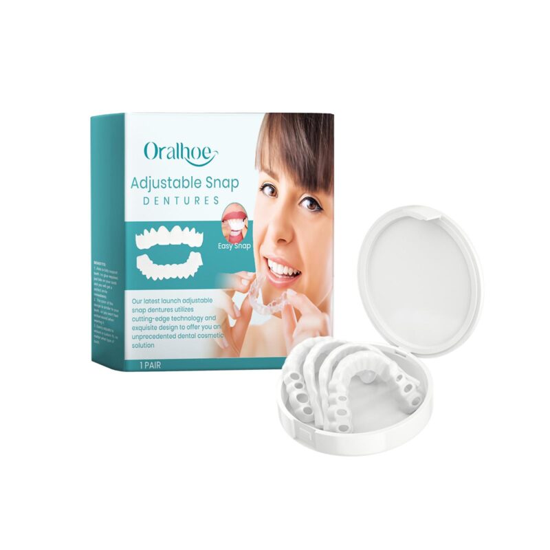 Adjustable Buckle Dentures - Comfortable Fit, Mouth Chewing Force & Orthodontic Care, Dentures