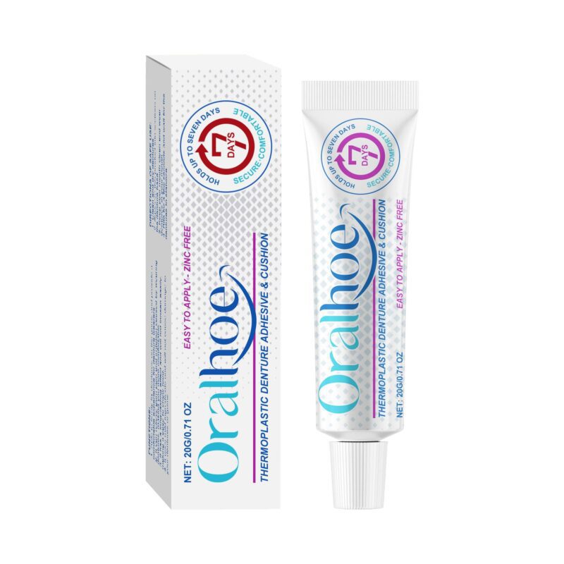 Denture Adhesive - Thermoplastic Comfort, Denture Hold & Gum Care, Adhesive Solution