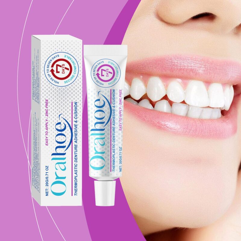 Denture Adhesive - Thermoplastic Comfort, Denture Hold & Gum Care, Adhesive Solution - Image 2