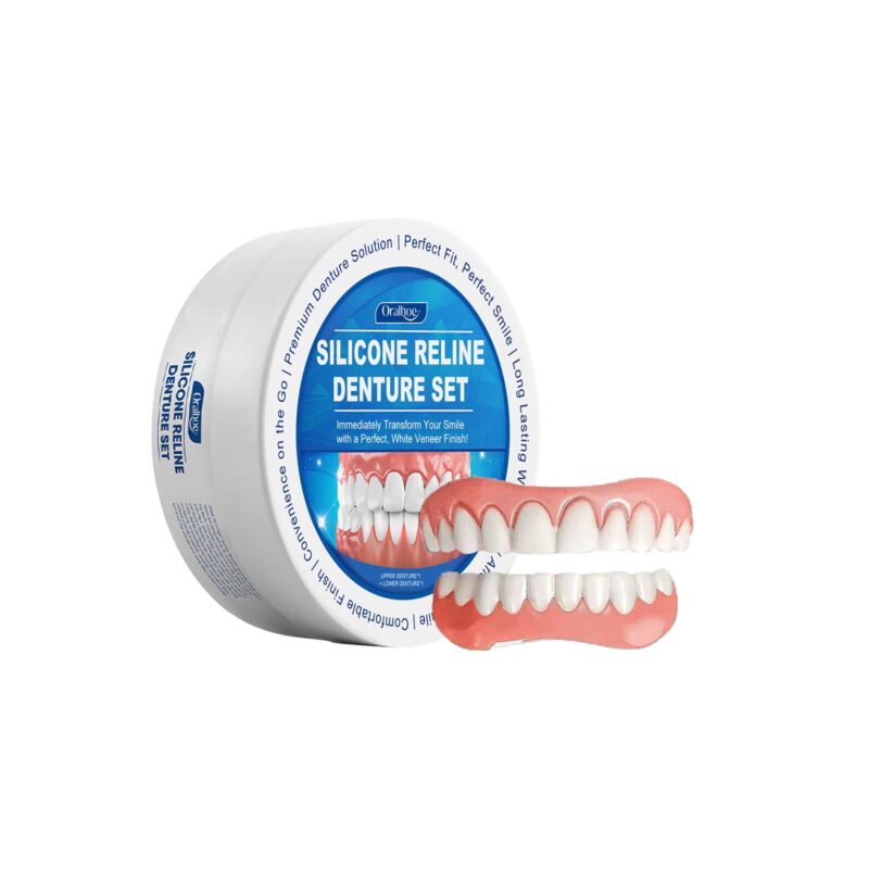 Denture Denture Set - Smile Beauty Enhancement, Comfort Material & Dental Cosmetic Care, Kit