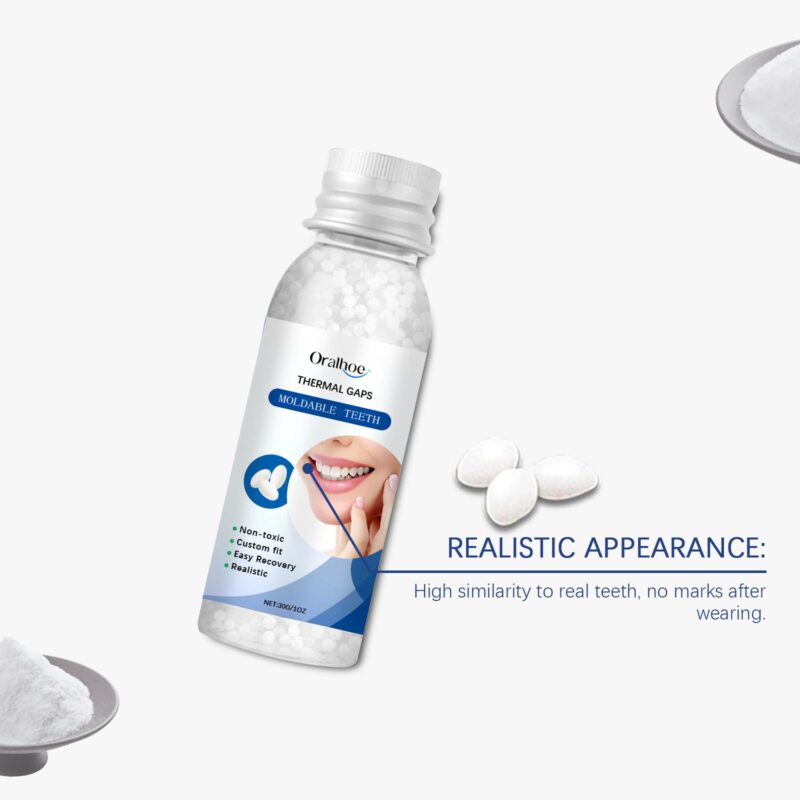 Can Shape Solid Dental Glue - Temporary Hole Filling, Teeth Modification & Denture Fixation, Glue - Image 4