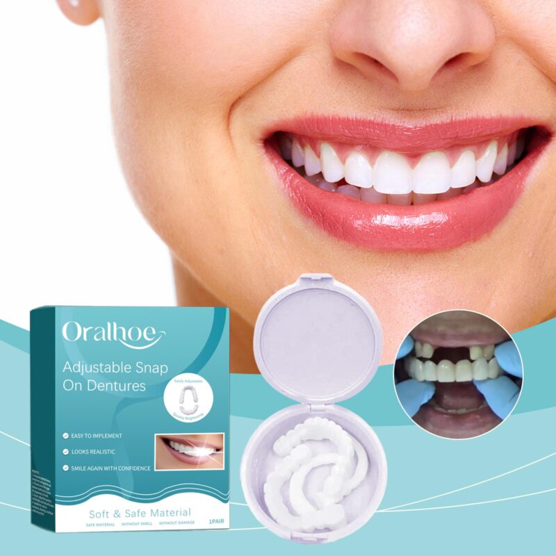 Adjustable Denture Set - Temporary Interdental Correction, Comfort Natural & Fillings, Dentures - Image 2