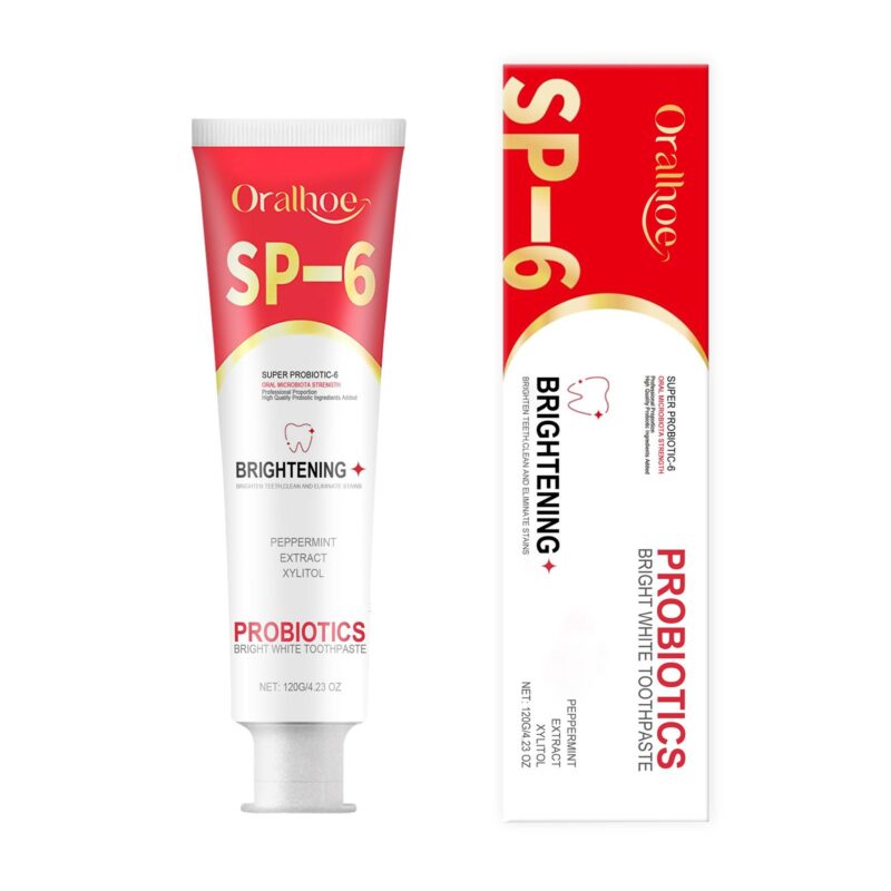 Probiotic Brightening Toothpaste - Dental Hygiene, Stain Reduction & Oral Care, Toothpaste