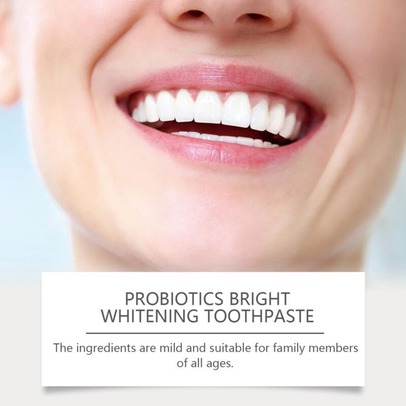 Probiotic Brightening Toothpaste - Dental Hygiene, Stain Reduction & Oral Care, Toothpaste - Image 4
