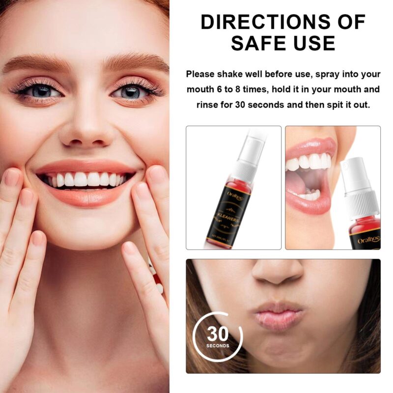 Mouth Spray - Instant Bad Breath Relief, Deodorizing & Fresh Breath, Portable Oral Care - Image 4