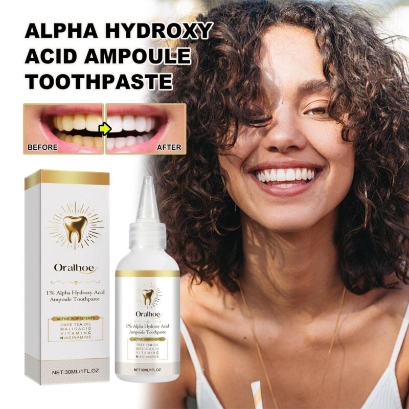 Brightening Toothpaste - Deep Stain Removal, Whitening Teeth & Bad Breath Reduction, Fresh Breath - Image 2