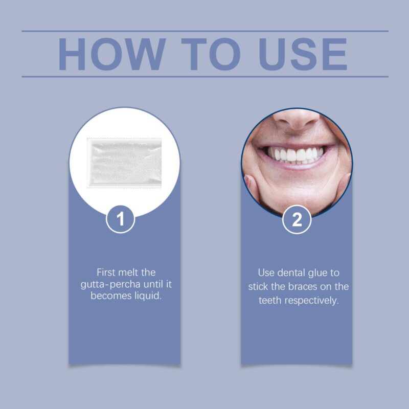 Dental Cosmetic Braces Set - Smile Enhancement, Comfort Fit & Interdental Correction, Braces - Image 6