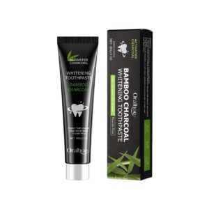Oralhoe Bamboo Charcoal Toothpaste: Stain Removal, Whitening & Fresh Breath