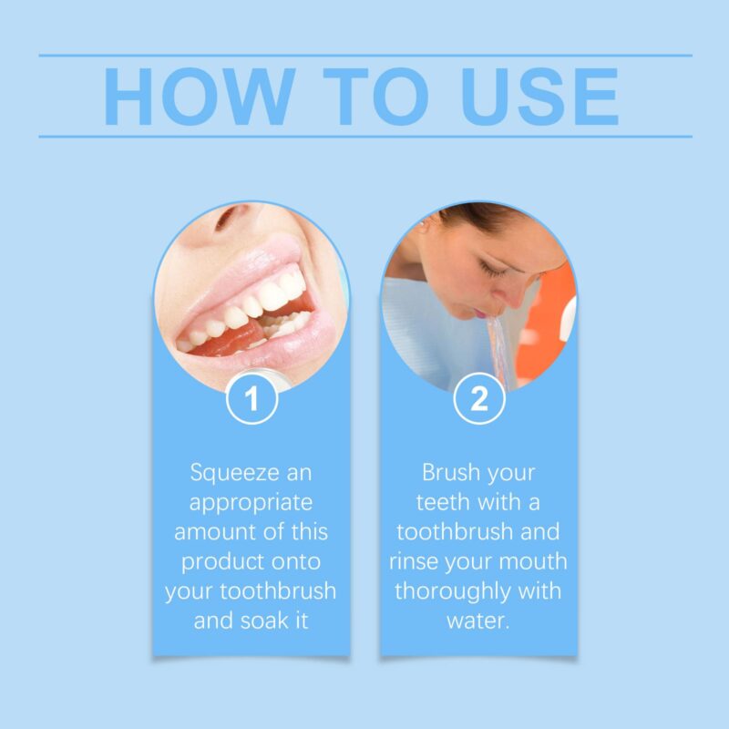 Dental Care Toothpaste - Hygienic Stain Reduction, Natural Brightening & Teeth Cleaning, Toothpaste - Image 6