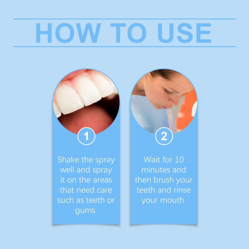 Dental Care Spray - Stain Reduction, Natural Shine & Teeth Protection, Daily Oral Spray - Image 6