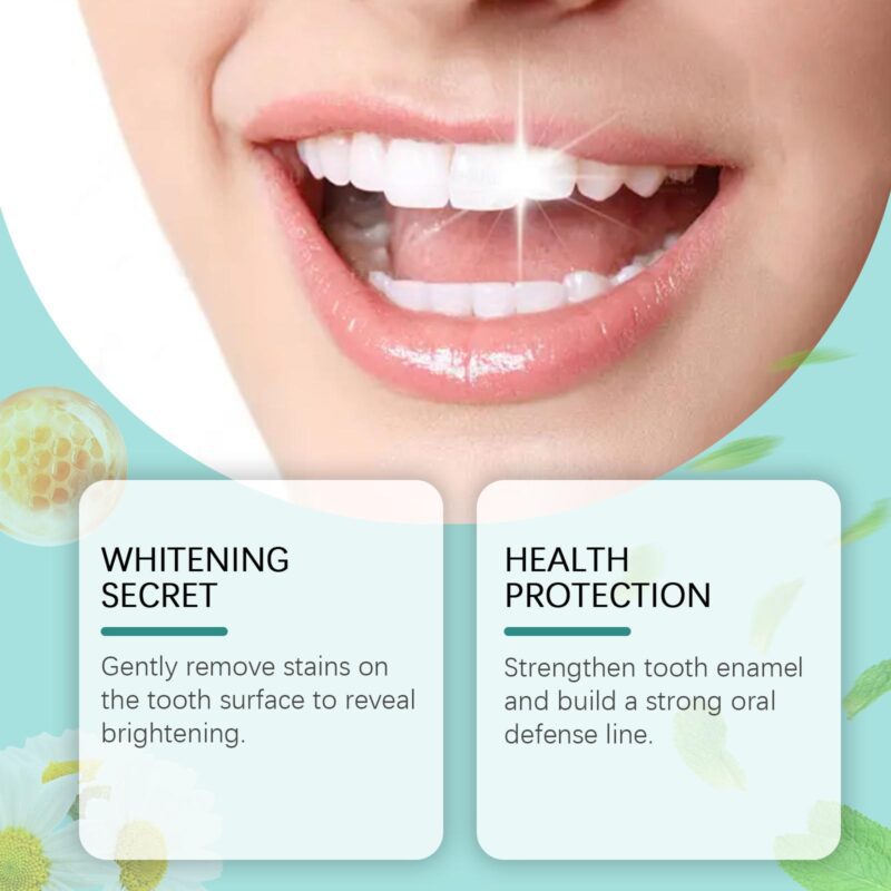 Mouth Whitening Mousse - Stain Removal, Teeth Whitening & Fresh Breath, Foaming Oral Care - Image 3