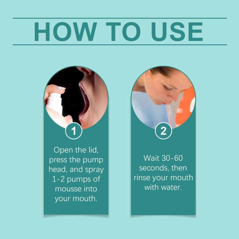 Mouth Whitening Mousse - Stain Removal, Teeth Whitening & Fresh Breath, Foaming Oral Care - Image 6