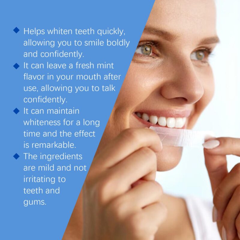 Teeth Whitening Patch - Deep Stain/Yellow Removal, Fresh Breath & White Teeth, Oral Patch - Image 4