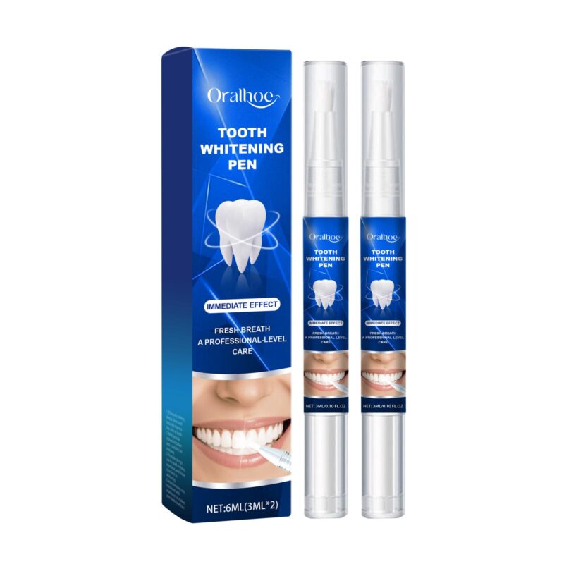 Teeth Brightening Pen - Stain Removal, Fresh Breath & Instant Shine, Portable Oral Care