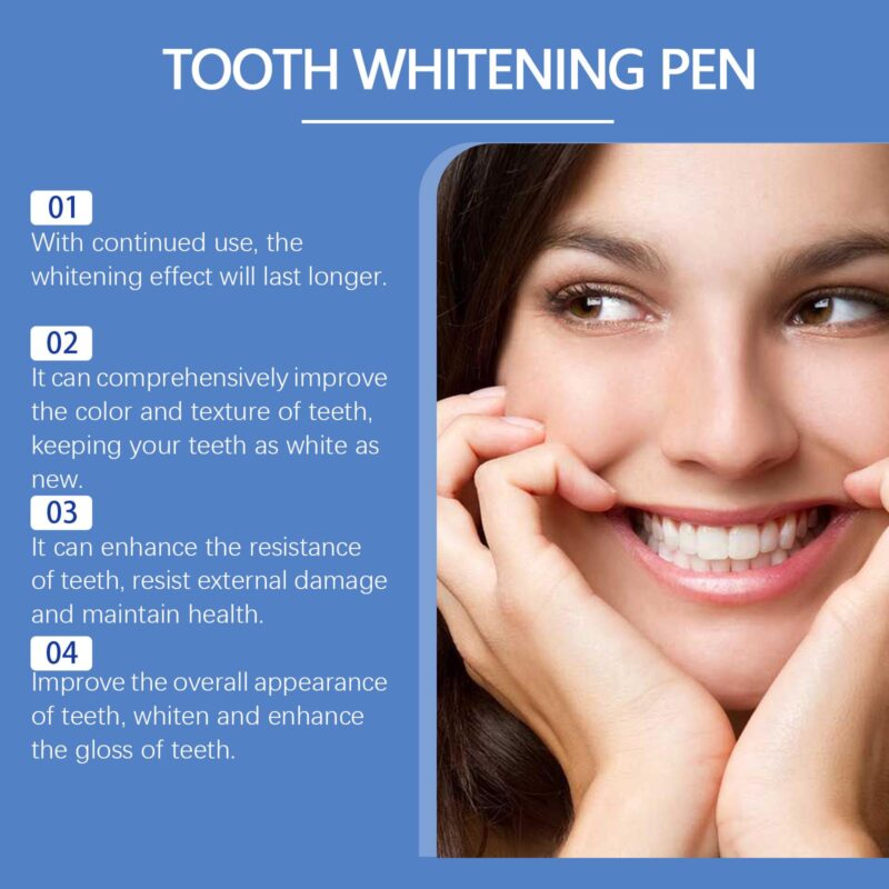 Teeth Brightening Pen - Stain Removal, Fresh Breath & Instant Shine, Portable Oral Care - Image 3