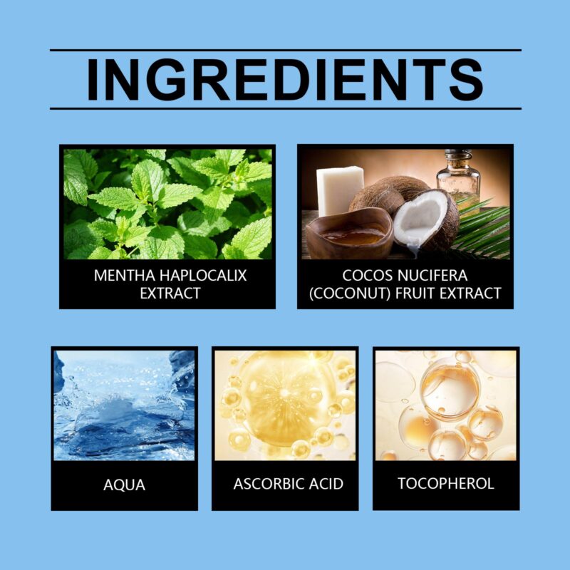 Coconut Mint Oil Mouthwash - Fresh Breath, Gum Care & Stain Removal, Coconut Mint Formula - Image 5