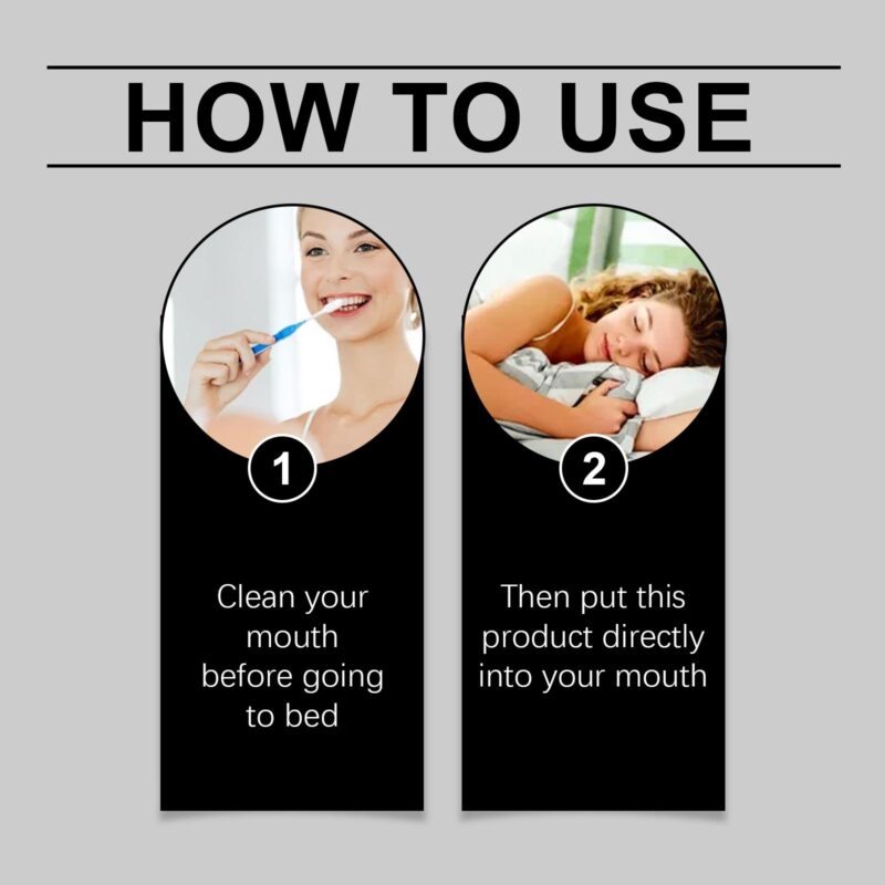 Anti-Snoring Mouthpiece - Adjustable Night Braces for Calm Sleep, Snore Reduction & Comfort Fit - Image 5
