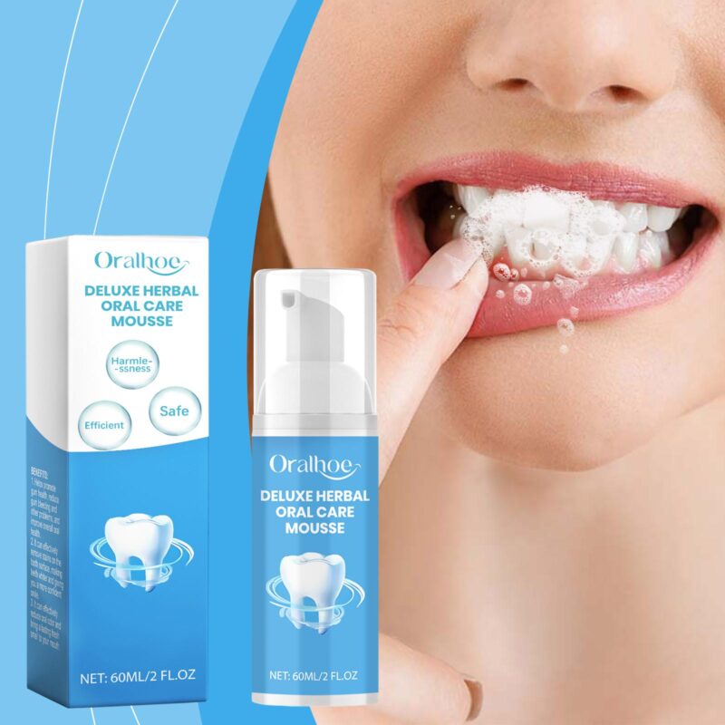Mouth Whitening Mousse - Foaming Teeth Cleaning, Fresh Breath & White Care, Oral Mousse - Image 2