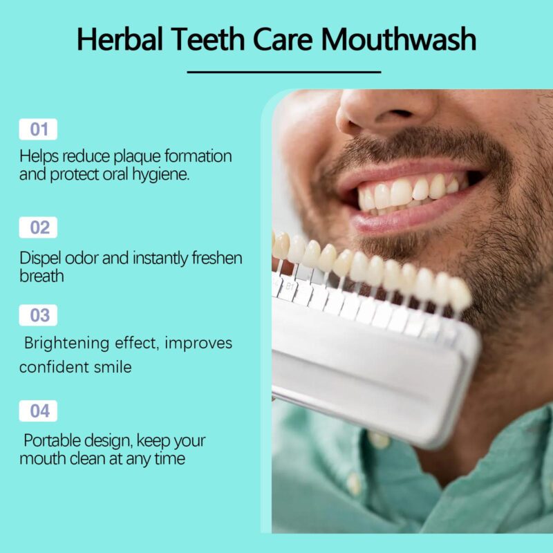 Teeth Cleansing Mousse - Foaming Whitening, Fresh Breath & Stain Removal, Oral Cleanser - Image 3