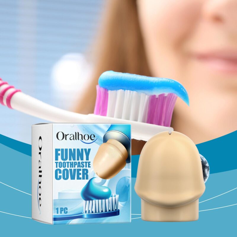 Toothpaste Cap Protector - Creative Self-Sealing Design, Dust Proof & Fun Personality, Oral Accessory - Image 2