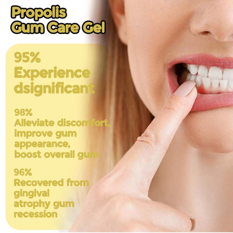 Propolis Gum Care Gel - Oral Care, Clean/Repair Teeth & Yellow Stain Whitening, Gum Gel - Image 4