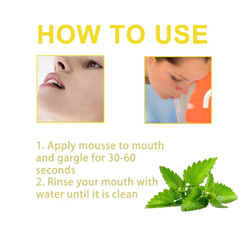 Propolis Oral Cleaning Mousse - Tooth Stain Removal, Fresh Breath & Oral Care, Foaming Mousse - Image 6
