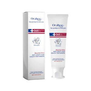 Oralhoe Toothpaste for Stain & Tartar Removal, Fresh Breath & Gum Care