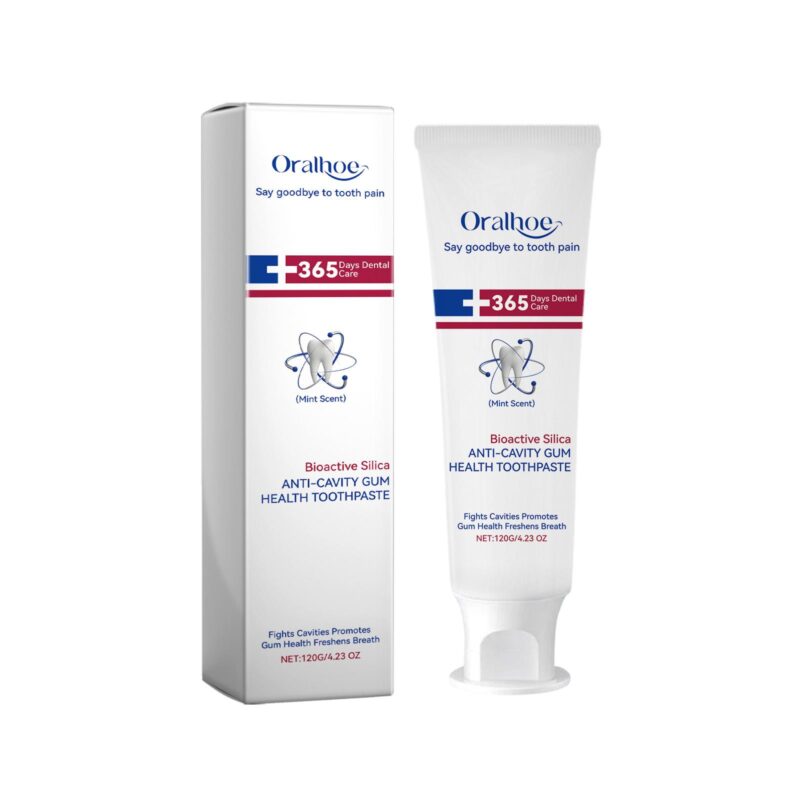 Anti-Cavity Gum Health Toothpaste - Yellow Stain/Tartar Removal, Fresh Breath & Gum Care, Toothpaste