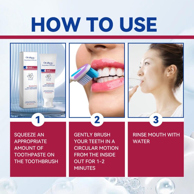 Anti-Cavity Gum Health Toothpaste - Yellow Stain/Tartar Removal, Fresh Breath & Gum Care, Toothpaste - Image 6