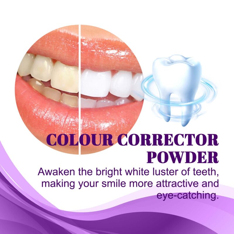 Purple Tooth Powder - Bad Breath/Fresh Breath, Teeth Whitening & Beauty Care, Powder - Image 3