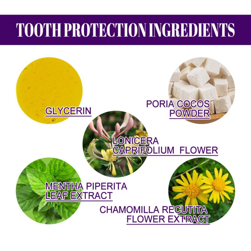 Purple Tooth Powder - Bad Breath/Fresh Breath, Teeth Whitening & Beauty Care, Powder - Image 5