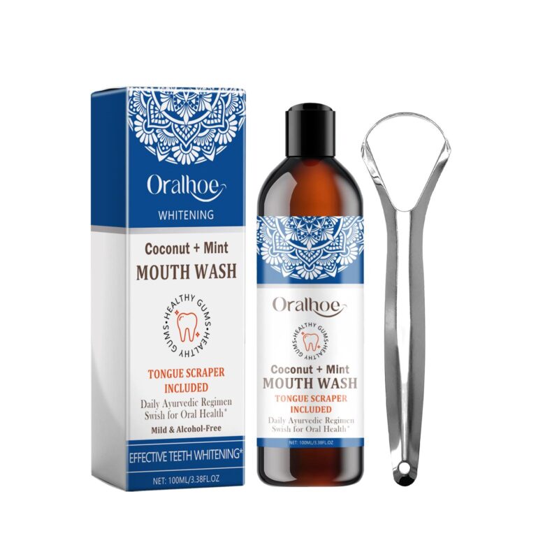 Teeth Rinse Mouthwash - Deep Cleaning, Deodorizing & Stain Removal, Whitening Oral Care