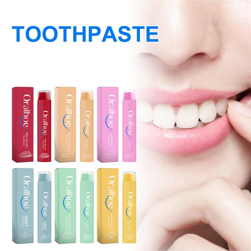 Mango Sorbet Toothpaste - Multi-Flavor, Yellow Tartar Removal & Fresh Breath, Toothpaste - Image 2