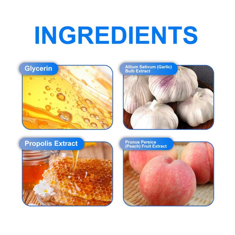 Peach Iced Tea Toothpaste - Multi-Flavor, Yellow Tartar Removal & Fresh Breath, Dental Care - Image 5
