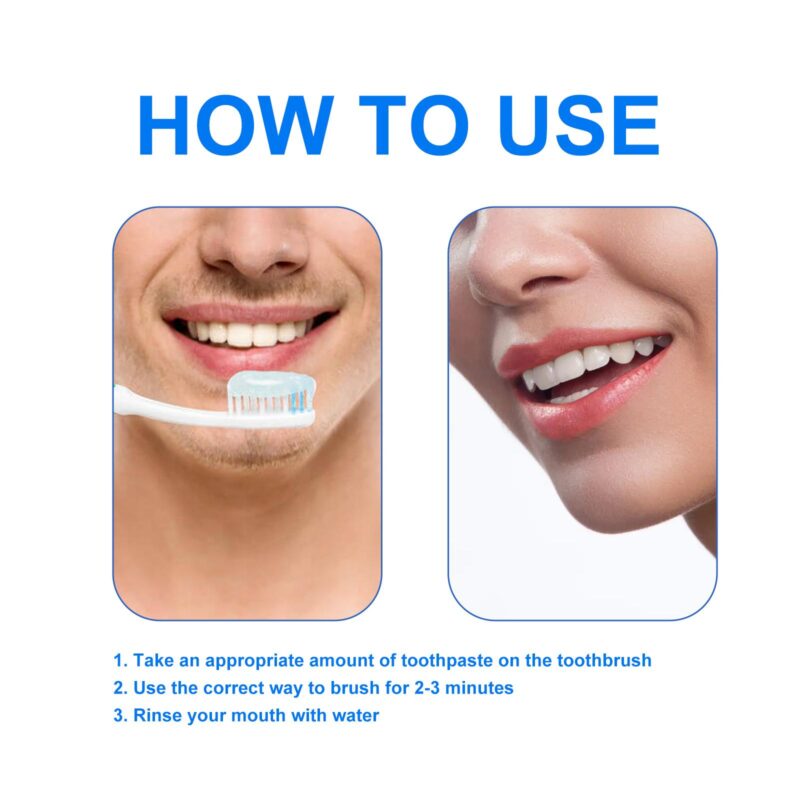 Watermelon Toothpaste - Multi-Flavor, Yellow Tartar Removal & Fresh Breath, Dental Care - Image 6