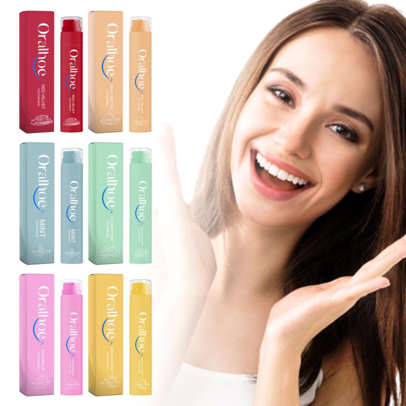 Coconut Whip Toothpaste - Multi-Flavor, Yellow Tartar Removal & Fresh Breath, Teeth Cleaning - Image 2