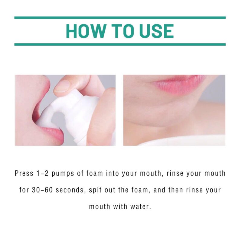 Probiotics Teeth Mousse - Tartar/Gum Care, Odor Removal & White Teeth, Oral Whitening Mousse - Image 6