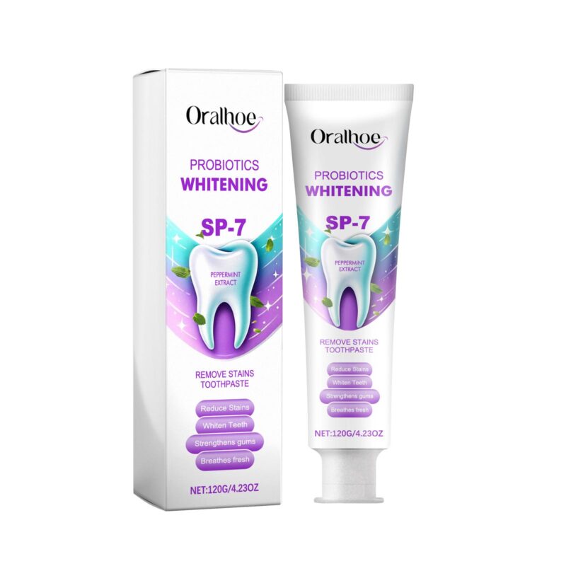 Probiotics Whitening Toothpaste - Dental Care, Oral Odor/Stain/Tartar Removal, Teeth Beautifying