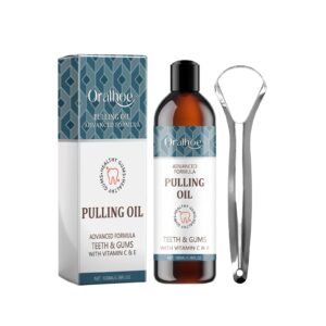 Oralhoe Puling Oil - Tartar Control, Fresh Breath & Teeth Protection