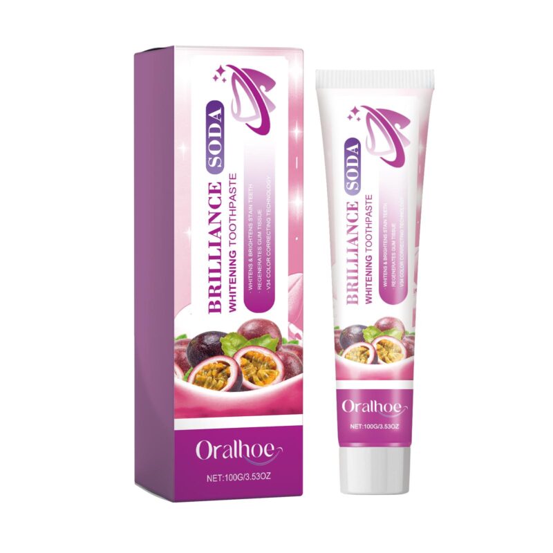 Whitening Toothpaste - Gum Care, Yellow Stain/Tartar Removal & Fresh Breath, Daily Use